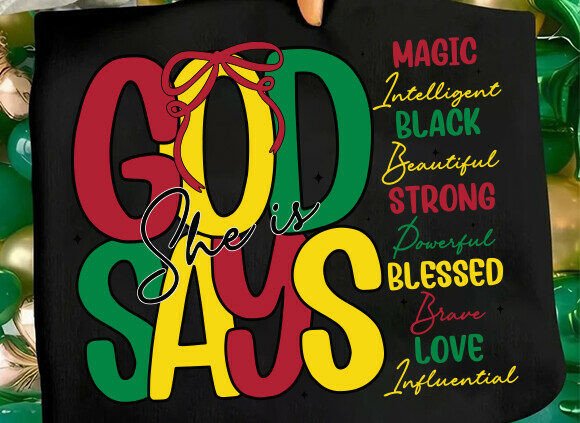 Black History Month Png, Christian Png for T-Shirt Designs