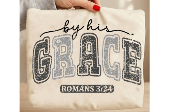 Enhance Your Christian Content with By His Grace SVG Graphics