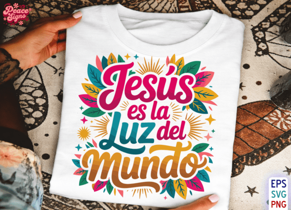 Jesús Es La Luz Del Mundo: A Versatile Embroidery Design