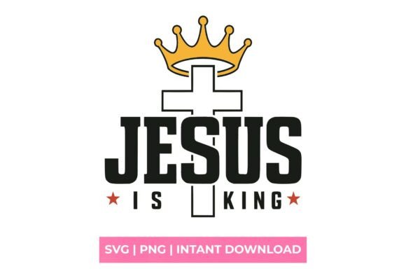 Jesus is King Cross and Crown SVG: A Designer's Review