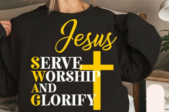 Jesus SWAG Svg: A Bold and Stylish Embroidery Design