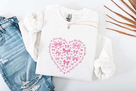 Love Like Jesus: A Versatile Graphic for T-Shirt Designs