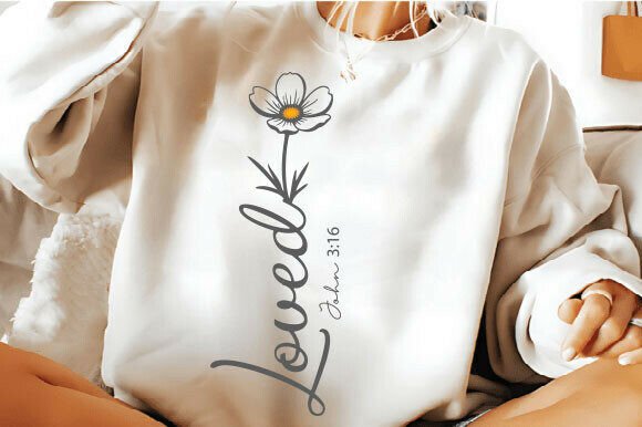 Loved John 316 SVG: A Versatile Graphics Asset for T-Shirt Designs