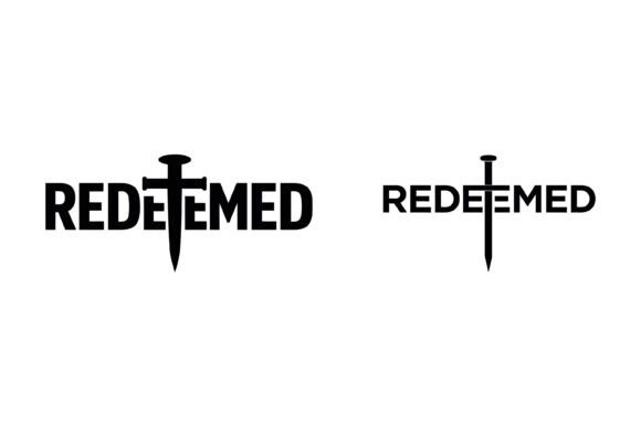 Redeemed Nail Cross Graphics for T-Shirt Designs